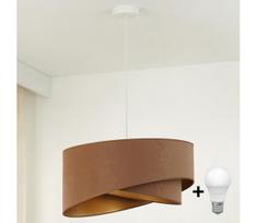 BRILAGI - LED Pakabinamas sietynas LYRA 1xE27/15W/230V ruda/auksas