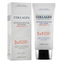 PAKANKamai Kolageno Balinantis Drėkinantis Apsauginis Kremas Nuo Saulės SPF50+/PA++++ 50g + ATSITIKTINIS DOVANŲ