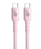 USB C - USB C 60W jelly cable 1m pink