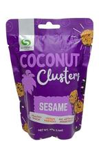 SILVERMILL Coconut Clusters Sesame 40 g /Kokosų traškučiai