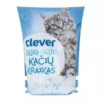 Silikagelio kačių kraikas CLEVER, 3,8 l