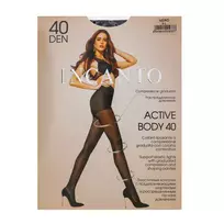 Moteriškos pėdkelnės INCANTO ACTIVE BODY 40 DEN, 4 dydis, spalva NERO