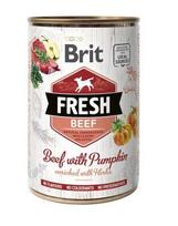 BRIT FRESH beef & pumpkin 400 g jautiena ir moliūgai