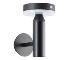 Brilliant - LED sieninis šviestuvas su jutikliu, įkraunamas saulės energija MAGUA LED/4W/3,7V IP44