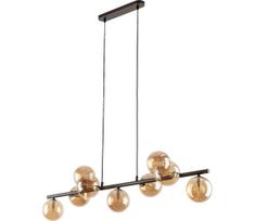 Pakabinamas sietynas ESTERA 9xG9/6W/230V ruda/dūminis smėlio spalva