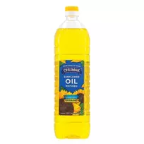 Rafinuotas saulėgrąžų aliejus CHUMAK, 1 l