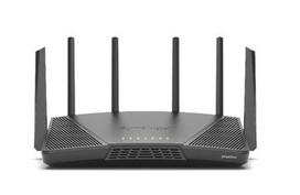SYNOLOGY RT6600ax Router, WiFi 6, 1xWAN, 3xGbE, 1x2.5Gb wireless router, Tri-band (2.4 GHz / 5 GHz / 5 GHz), Black