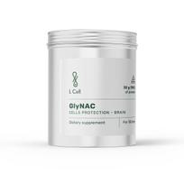 L Cell GlyNAC, maisto papildas, 500mg, milteliai, 30g