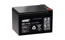 Akumuliatorius 12V 15h F2 6.3mm AGM VRLA NERBO NBC15-12L