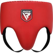 RDX Abdo kirkšnies apsauginė pirštinė - Apex - didelė - raudona - GGM-PTA4R-L