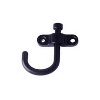 Pasukamas kablys – juodas – 53 mm – metalinis kablys