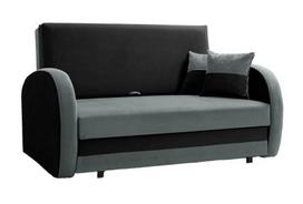 Miegamasis fotelis LOLA II, juoda/pilka