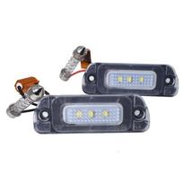 2x LED Mercedes - Benz GL ML R Sertifikuotas numerio apšvietimo lemputės