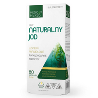 Medica Herbs Natural Iodine 150 mcg 80 caps