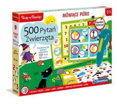 Kalbėjimo rašiklis viktorina Gyvūnai Clementoni, 50649, PL
