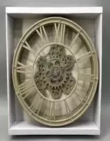 Laikrodis, smėlio, 38.7 cm
