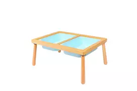 Vaikiškas stalas, Hanah Home, Mini staliukas, mėlynas