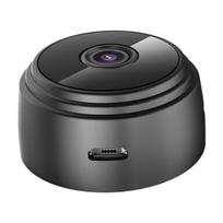 Kompiuterio (WEB) kamera Belaidė saugos „Wi-Fi“ kamera Mini maža IP kamera „Smart Home“ naktinio matymo vaizdo kamera Magnetinis stebėjimas, įmontuota baterija, realaus laiko programa