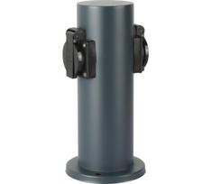 Brilagi - Lauko kištukinių lizdų stulpas PILLAR 2Z SCHUKO 230V IP44 antracitas
