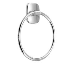 Aqualine - Sieninė rankšluosčių kabykla RUMBA diametras 15,6 cm blizgus chromas