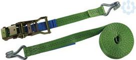 Lashing belt 1000daN, two-piece with hook 8m x 35mm 393156 | 4011923611552