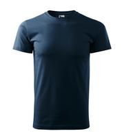 Unisex marškinėliai MALFINI Heavy New 137 Navy blue, 200g/m2