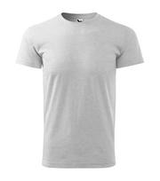 Unisex marškinėliai MALFINI Heavy New 137 Ash melange, 200g/m2