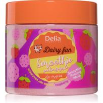 Delia Cosmetics Dairy Fun kūno šveitiklis Raspberry 350 g