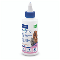 Virbac Epiotic ausų valiklis šunims ir katėms, 60 ml