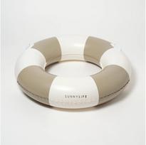 Pripučiamas baseino ratas SUNNYLIFE Slim Tube Pool Ring Rustico Driftwood Strip e
