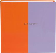 Albumas GOLDBUCH 24481 Coloration orange|lilac 25x25/60psl | kampučiai/lipdukai | knyginio rišimo | balti lapai