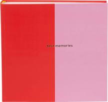 Albumas GOLDBUCH 24482 Coloration red|pink 25x25/60psl | kampučiai/lipdukai | kn yginio rišimo | balti lapai