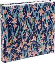 Albumas GOLDBUCH 24517 Garden chic blue 25x25/60 psl. | kampučiai/lipdukai | kny ginio rišimo | balti lapai