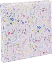 Albumas GOLDBUCH 27575 Summer Meadow lilac 30x31 cm | 60 psl. | balti lapai| kam pučiai/lipdukai