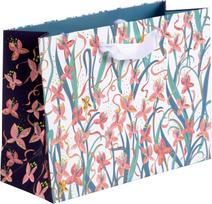 Dovanų maišelis GOLDBUCH 46515 Garden Chic white 18x10x25