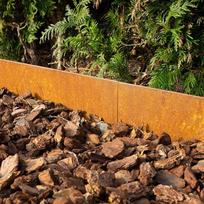Bortelis (atitvaras) metalinis Corten steel 1m.