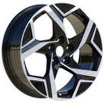 Ratlankis RACINGLINE YF5700 R18x7.5 5x114.3 ET 51 CB 67.1 (Black Polished) (690 kg)