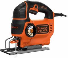 Black & Decker Siaurapjūklis KS801SEK 80 mm 550 W, Kitbox, Juodas & Decker