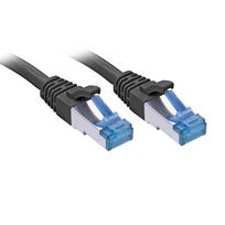 Lindy Patrichkabel Cat6A S / FTP PIMF TPE Juodas 3.00m (47415)