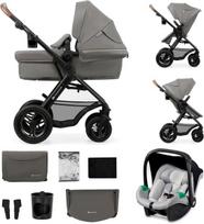 Sportinis vežimėlis Kinderkraft Moov 2 Air 3in1, Light Grey