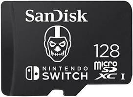 Atminties kortelė SanDisk Micro SDXC Fortnite Skull Trooper 128GB