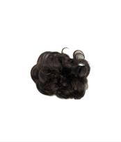 Natūralių plaukų garbanotas kuodukas/gumytė dark brown