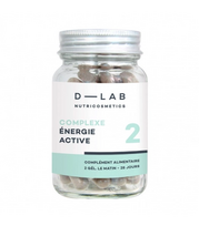 D-LAB Nutricosmetics Complexe Énergie Active Kasdieninės energijos palaikymui, svorio metimui (1 mėn)