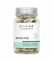 D-LAB Nutricosmetics Detox Foie Maisto papildas kepenų detoksikacijai (1 mėn)
