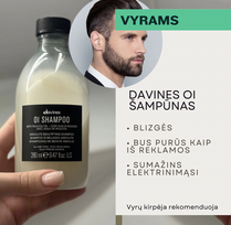 DAVINES OI linijos šampūnas 280ml