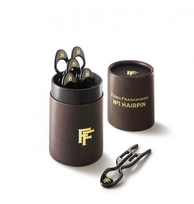 FIONA FRANCHIMON NO 1 HAIRPIN | BROWN – segtukų rinkinys 5vnt.