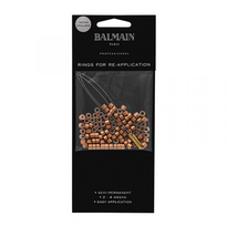 BALMAIN HAIR mikro žiedeliai plaukų priauginimui / Extension Soft Rings Brown