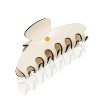 BALMAIN HAIR plaukų segtukas / LE Pince a Cheveux L White/Black SS23