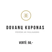 Dovanų kuponas 50 € vertės