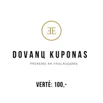 Dovanų kuponas 100 € vertės
